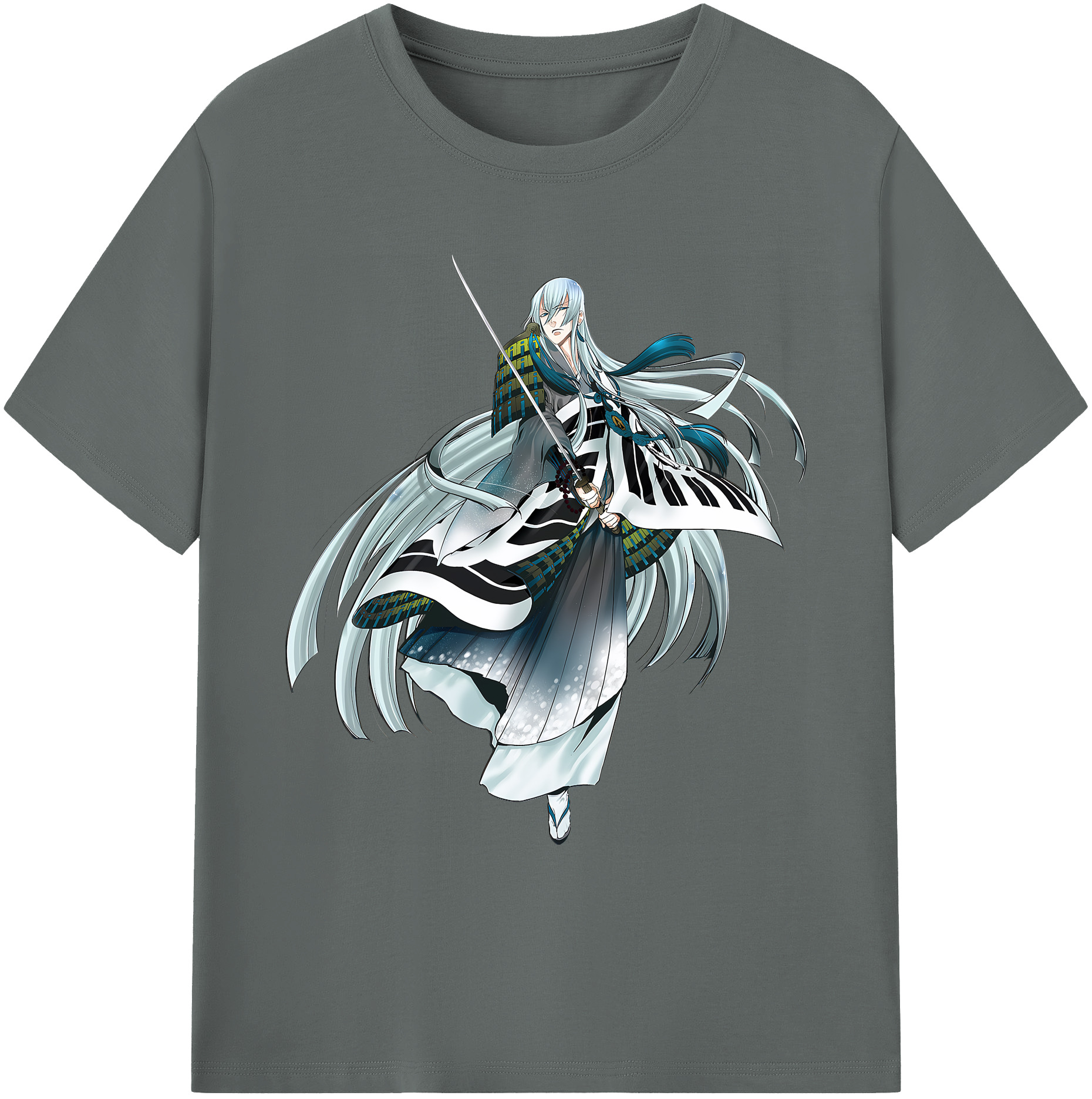 （画像用） 刀剣乱舞 Touken Ranbu 綿100％ メンズ半袖Tシャツ｜肌触りやわらか＆通気性